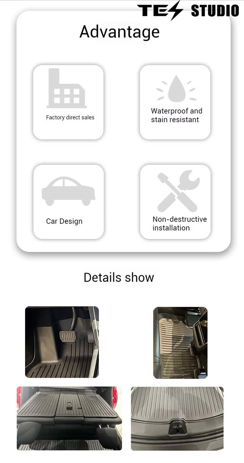 Tesla Model Y Juniper TPE Mats Model Y Juniper Floor Mats Model Y Juniper Interior Accessories Tesstudio?