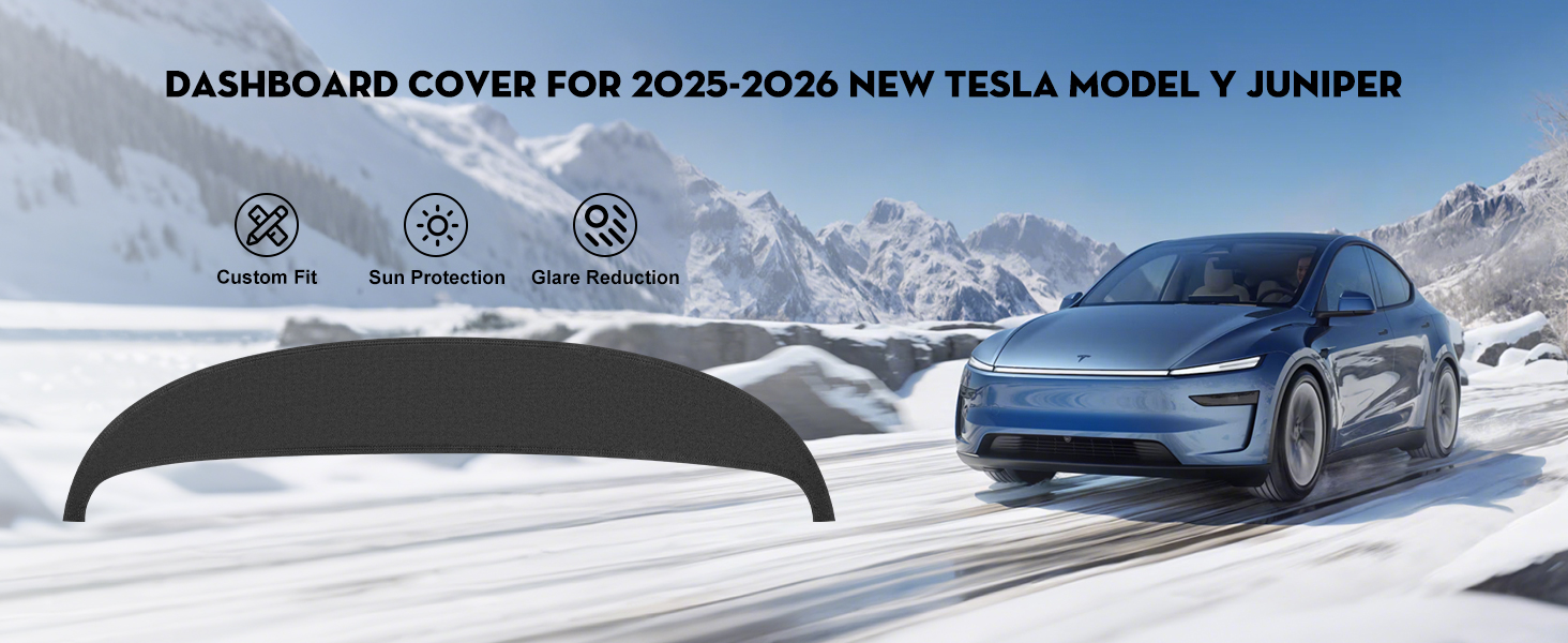 Model Y Juniper Dashboard Cover