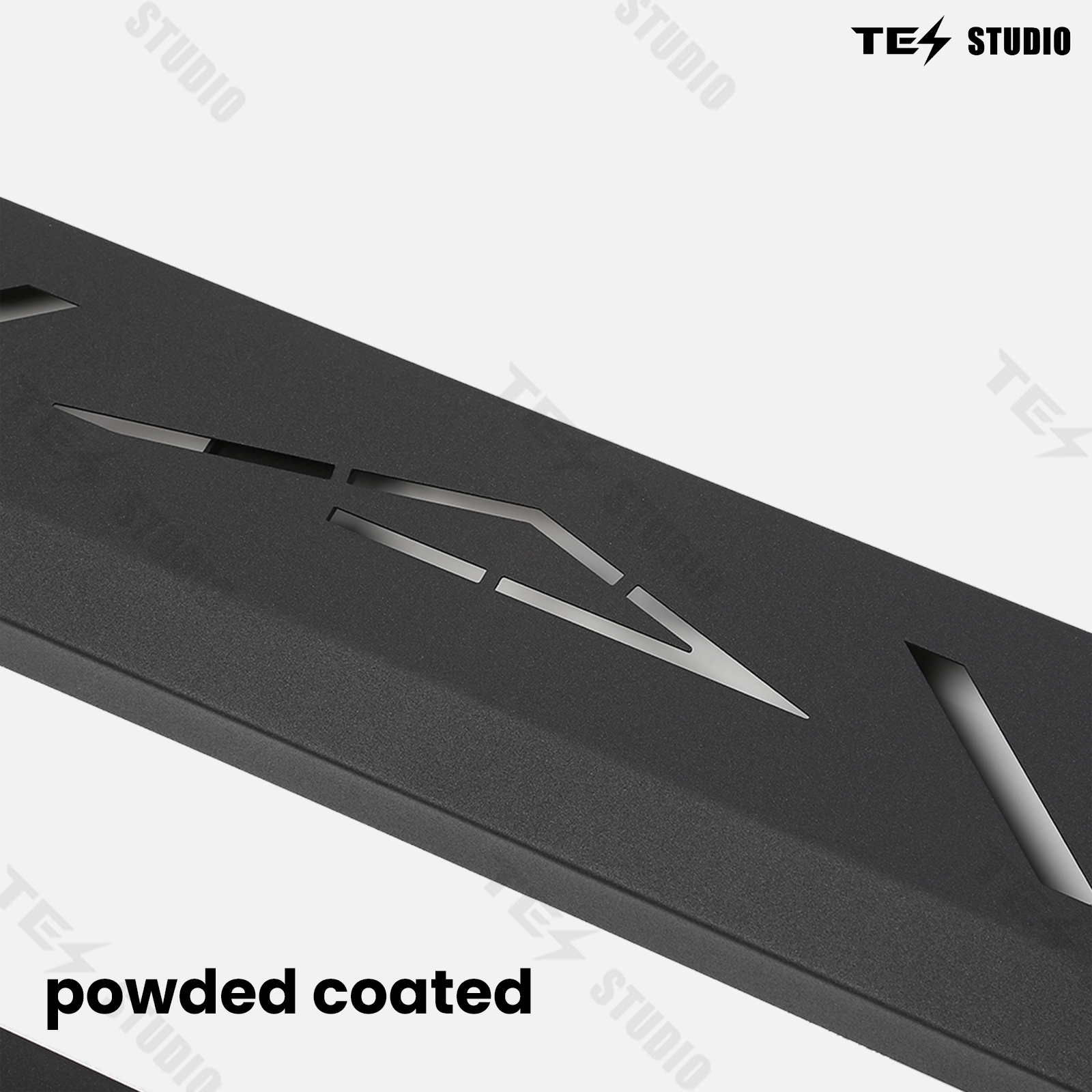 Tesstudio Cybertruck Accessories Running Boards Side Steps Exterior Brackets Nerf Bars for Tesla Cybertruck