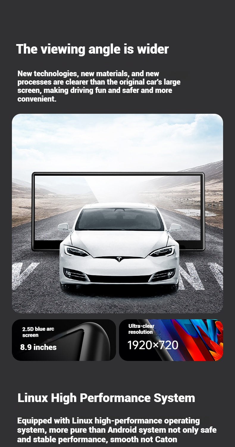 Tesla Accessories Model 3 Highland Dashboard Screen Tesla Model 3 Highland Interior Accessories CarPlay Screen Tesstudio?