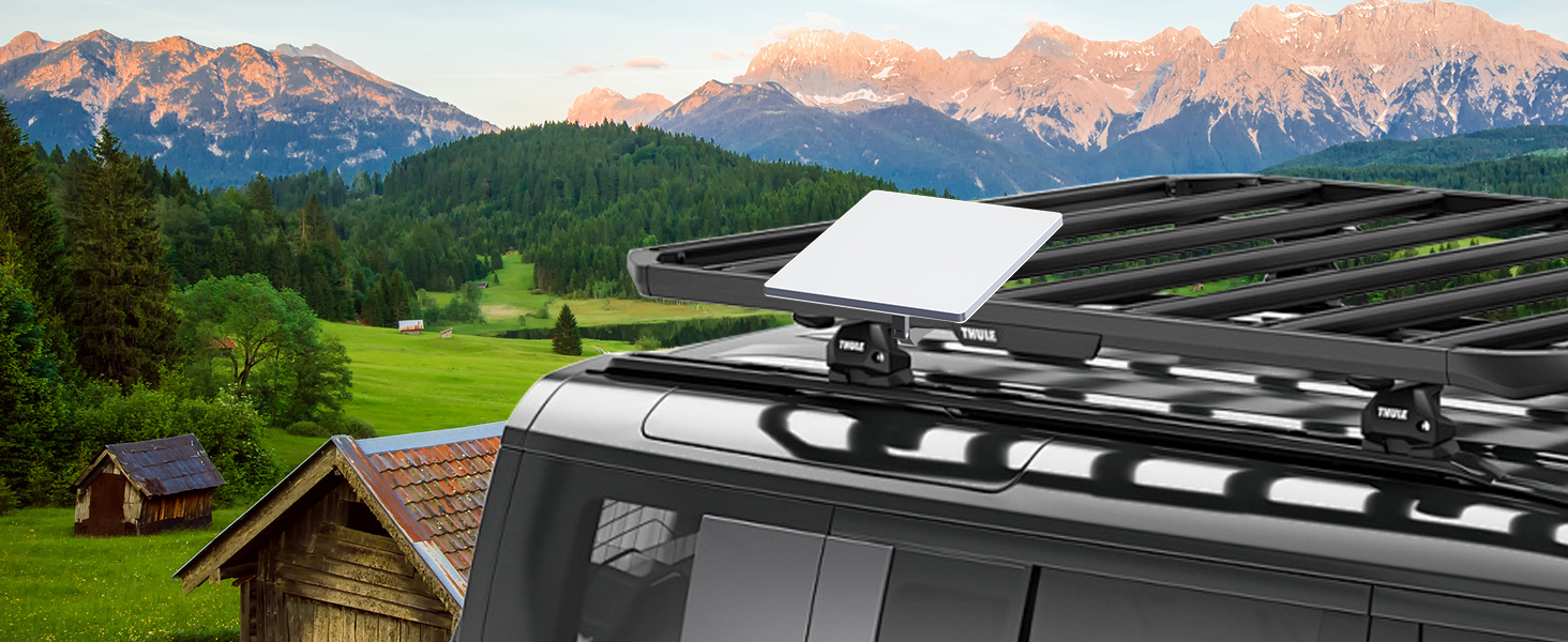 Starlink Mini Roof Rack Mount