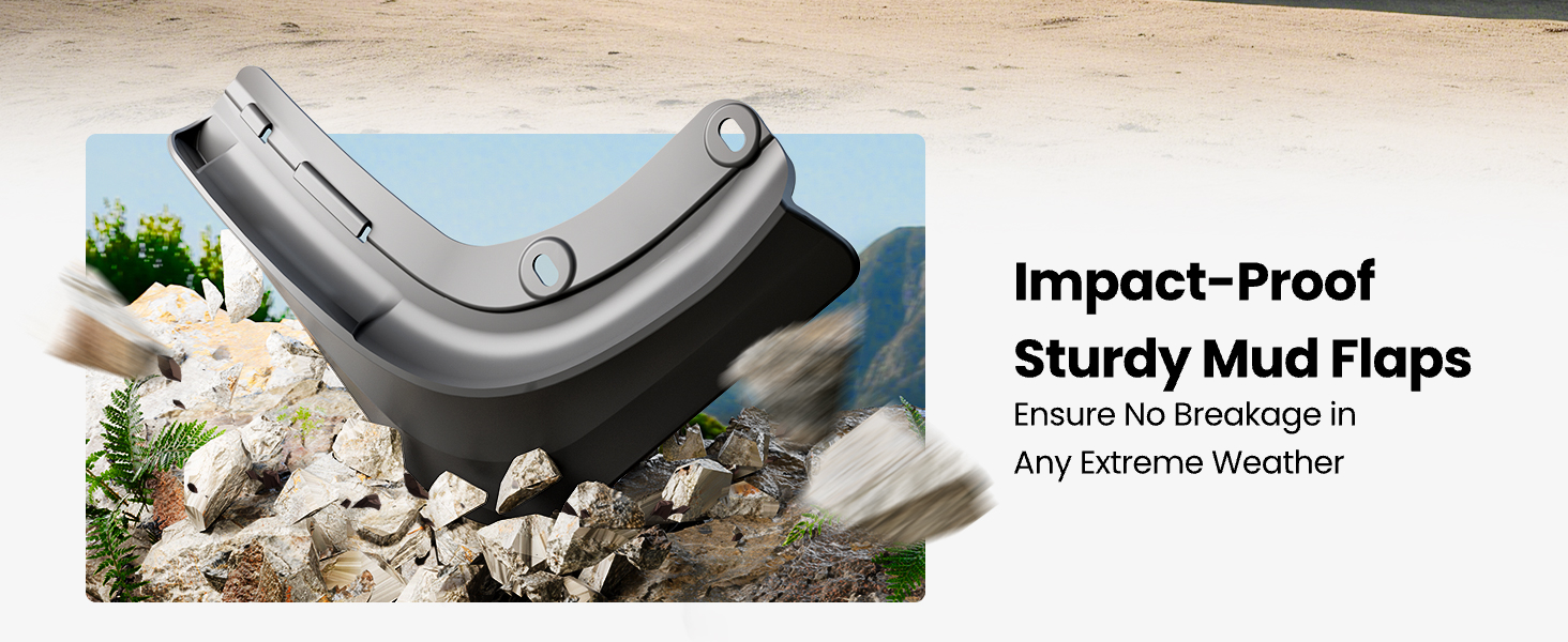 2025 2026 Tesla New Model Y Juniper Accessories Mud Flaps