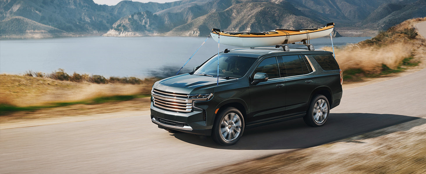 Anti-Theft Crossbar Lockable Roof Rack Compatible with Chevy Suburban,Tahoe,GMC Yukon & Yukon XL,Cadillac Escalade ESV 2021-2024