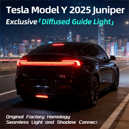 Diffused Guide Light For Tesla Model Y Juniper（2025.03+）