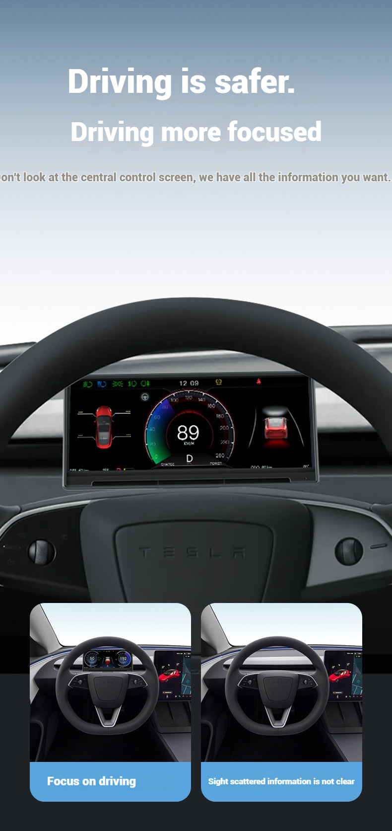 Tesla Accessories Model 3 Highland Dashboard Screen Tesla Model 3 Highland Interior Accessories CarPlay Screen Tesstudio?