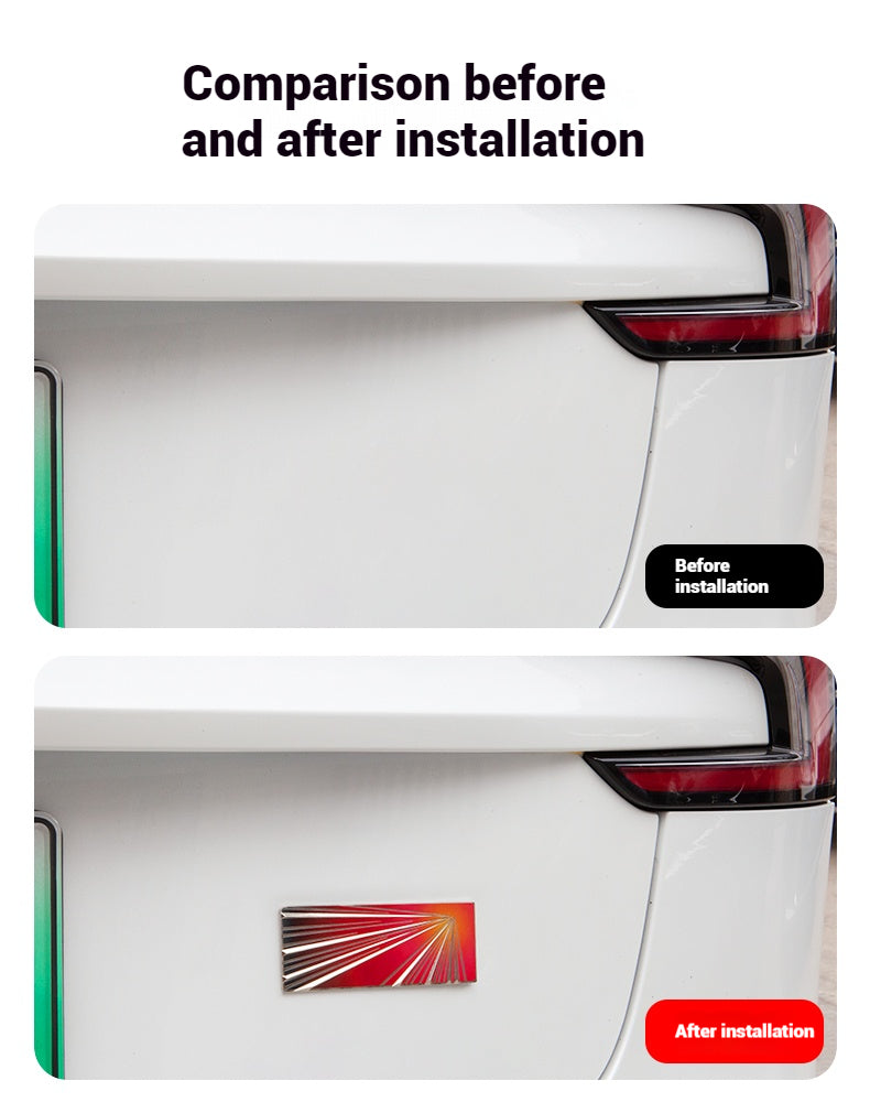 Tesla Model 3/Y/3 Highland /Model Y Juniper Emblem Plate Badge Sticker Badge Decal Tesstudio?