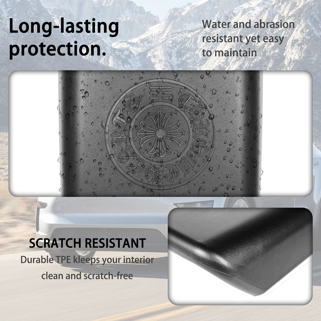 Tesla Model 3 Highland Model Y Juniper Interior Accessories TPE Armrest Cover Center Console Cover Model 3 Highland Center Console Wrap Cover Tesstudio?