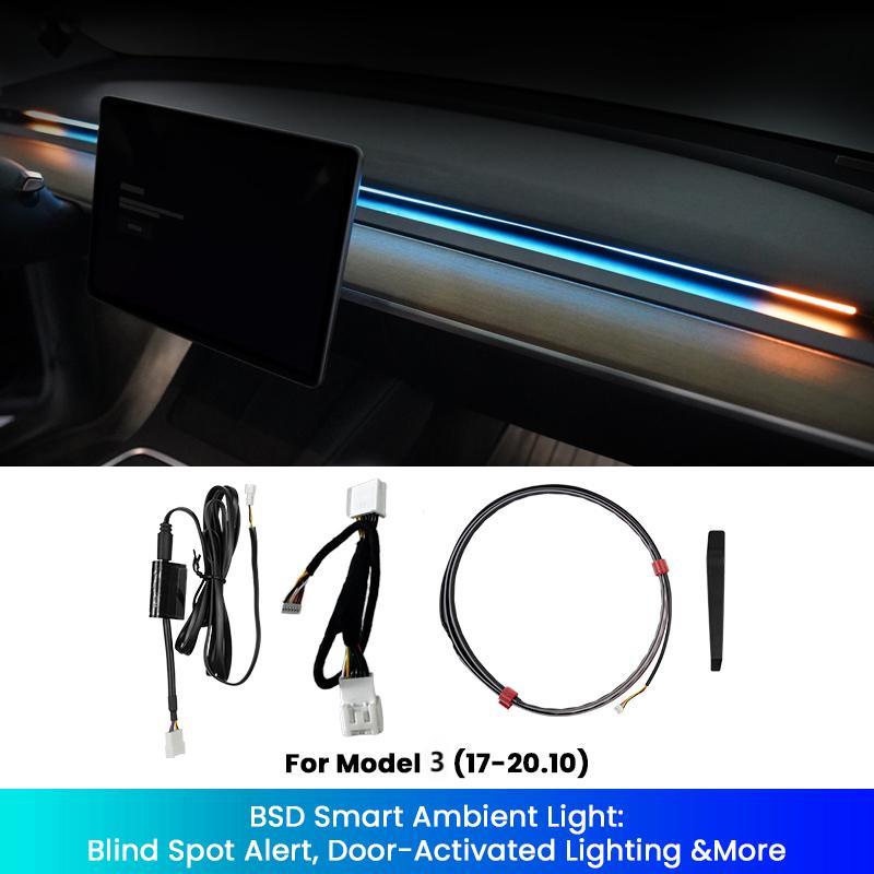 BSD Blind Spot Monitor Ambient Light System For Tesla Model 3/Y ? 3 High / Y Juniper