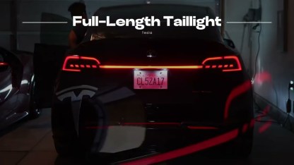 Knight Rider Full-Width Strip Tail Lighit for Tesla Model 3/Y