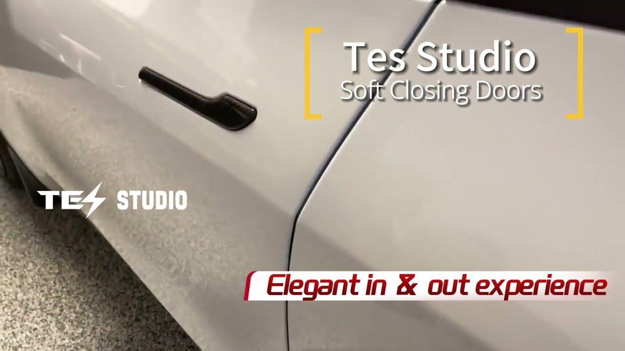 Tesstudio Intelligent Soft-close door for Tesla Model 3/Y ( V5 )