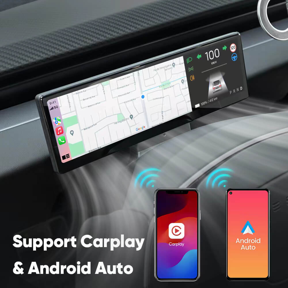 Tesstudio 8.8-Inch Touch Screen Dashboard Display for Tesla Model 3/Y