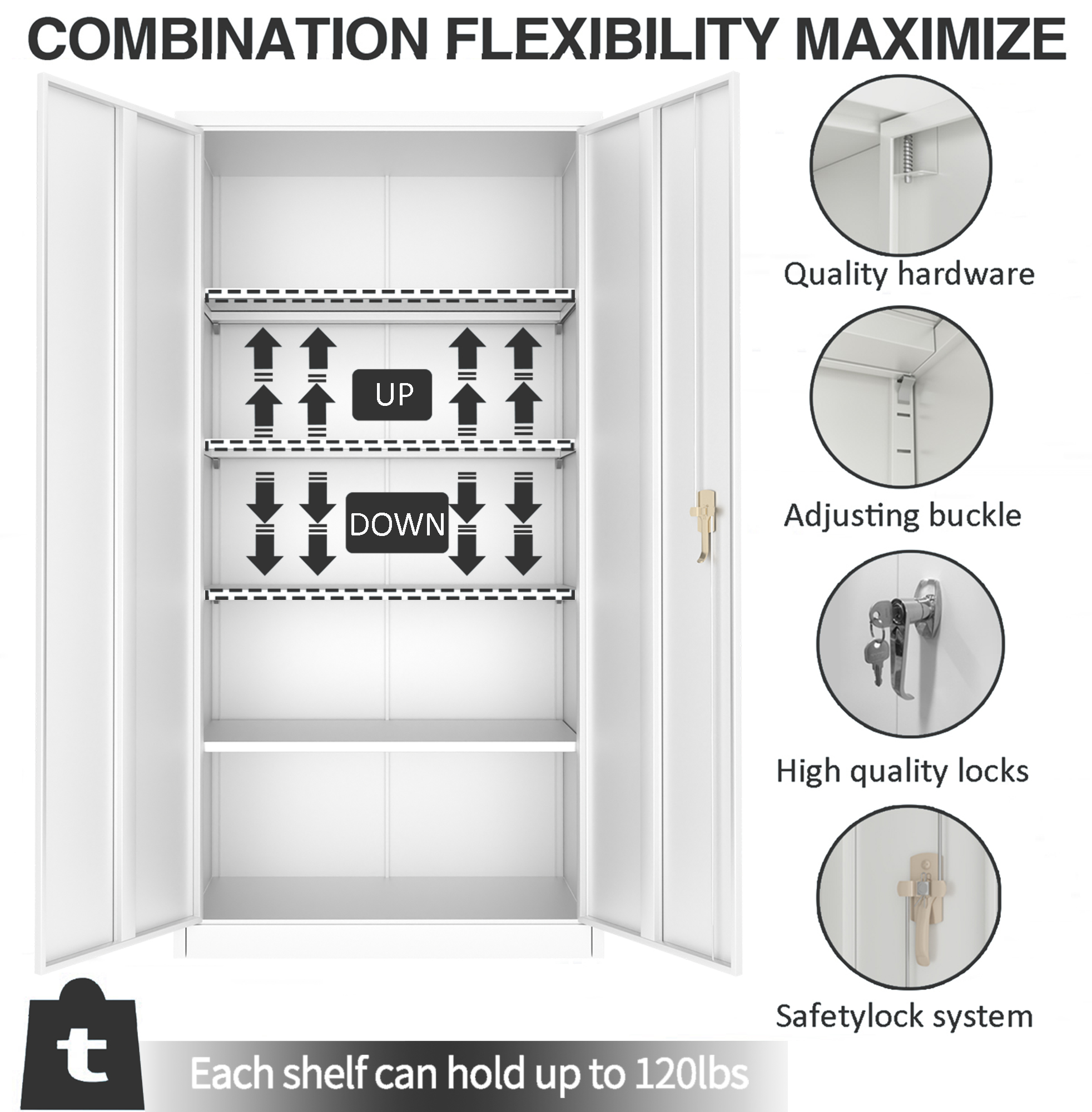 Super Large Metal Steel Storage Cabinet