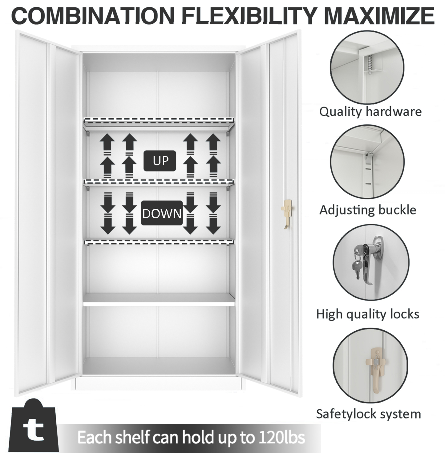 Super Large Metal Steel Storage Cabinet