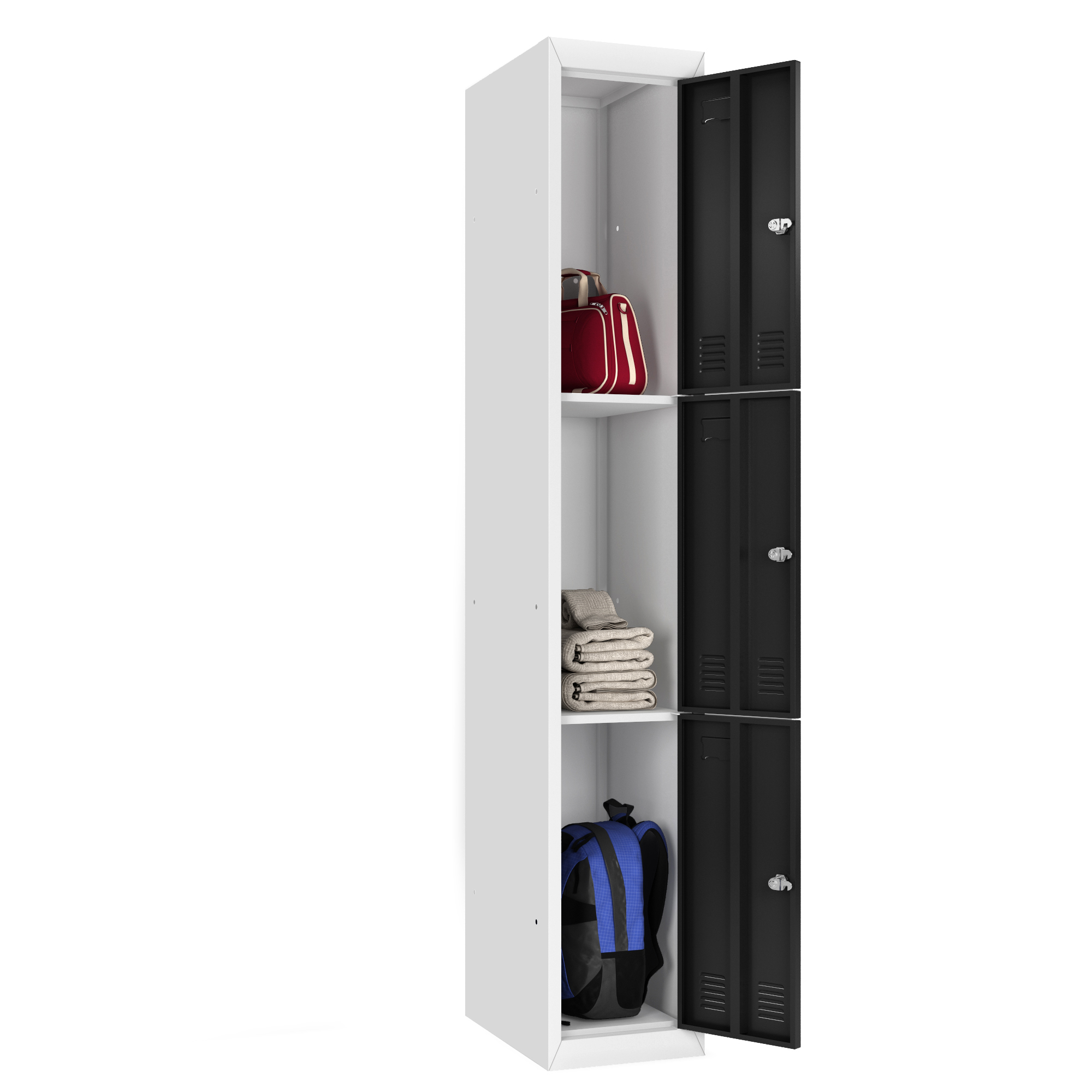 3 Door Steel Storage Cabinet