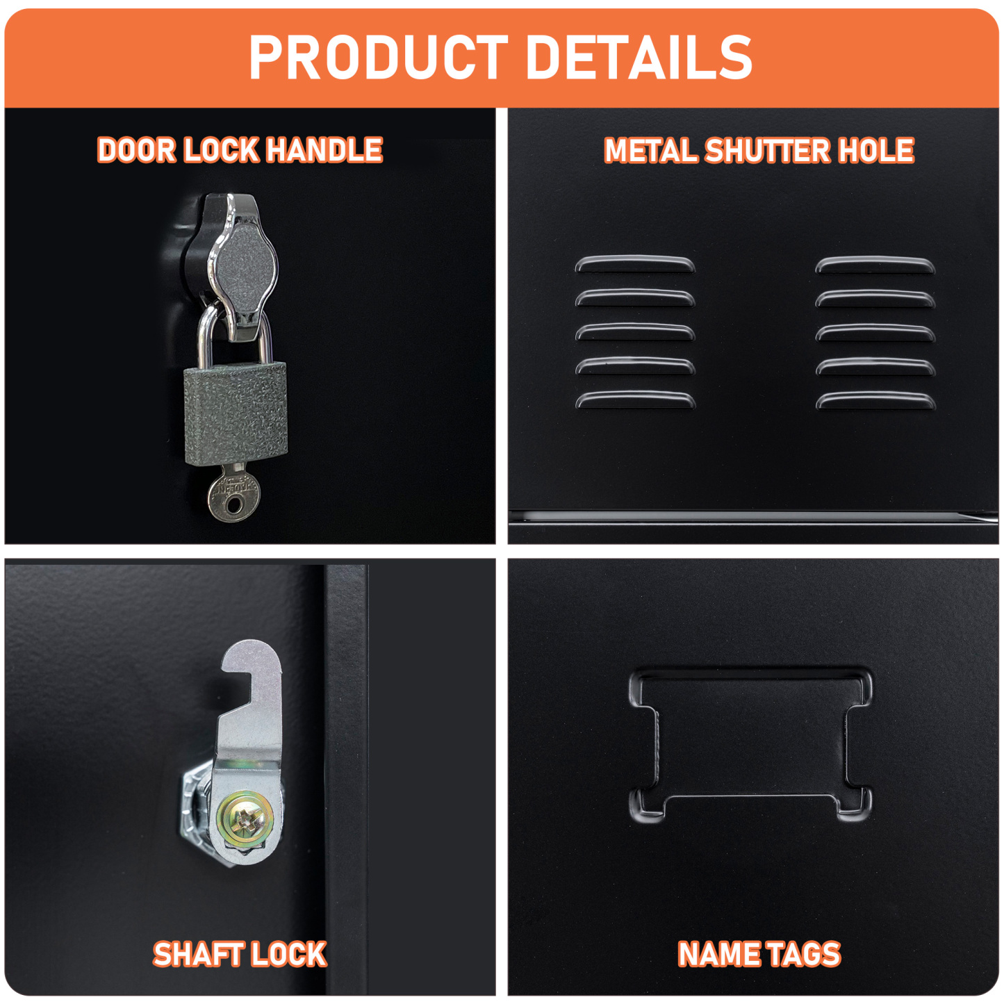 3 Door Steel Storage Cabinet