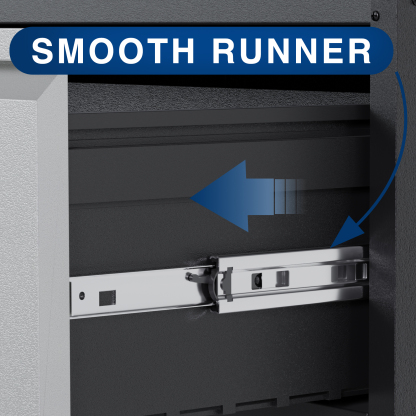 3 Drawer Metal Rolling Garage Storage Cabinet