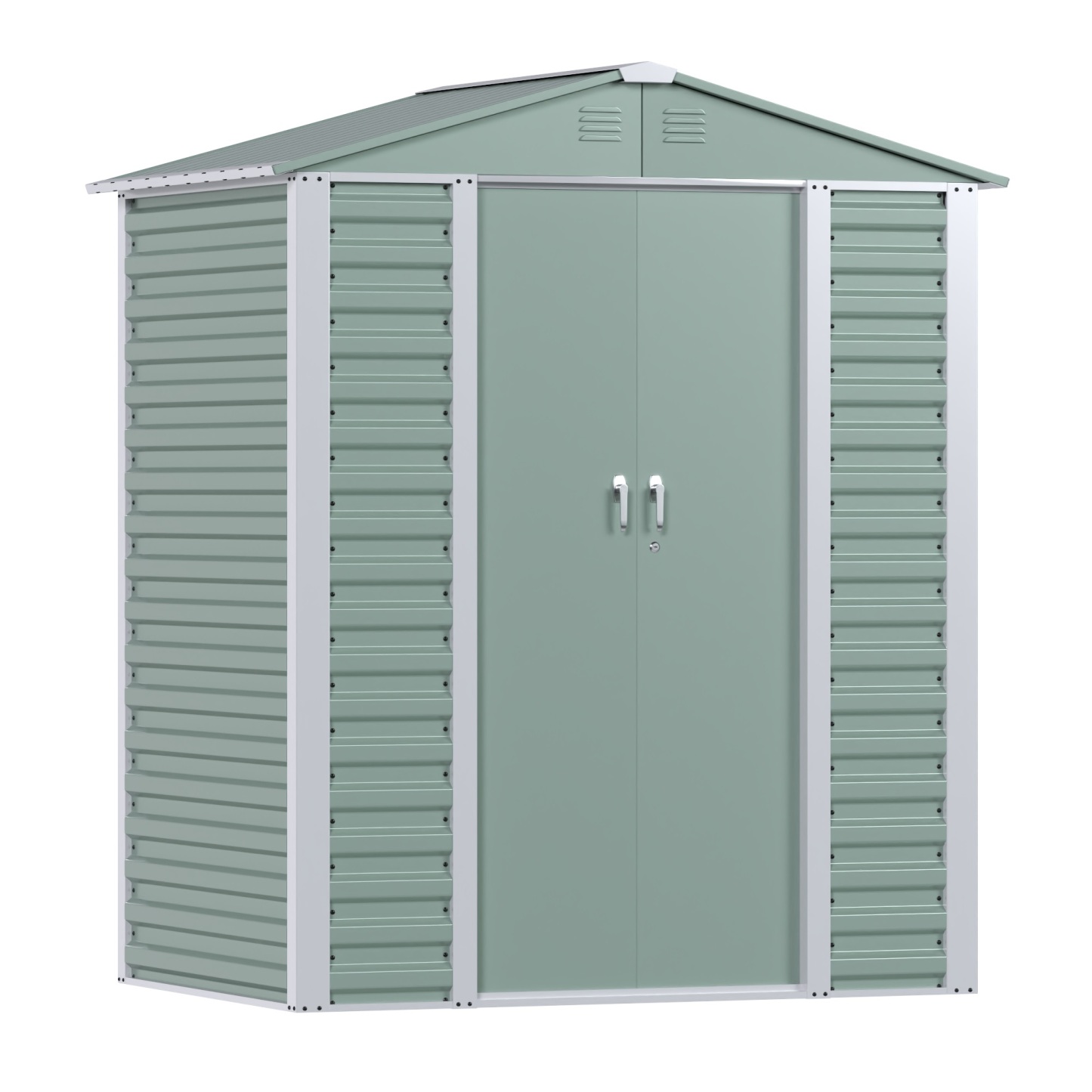 Outdoor Storage Shed Metal Garden Shed with Frame