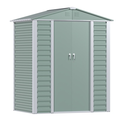 Outdoor Storage Shed Metal Garden Shed with Frame