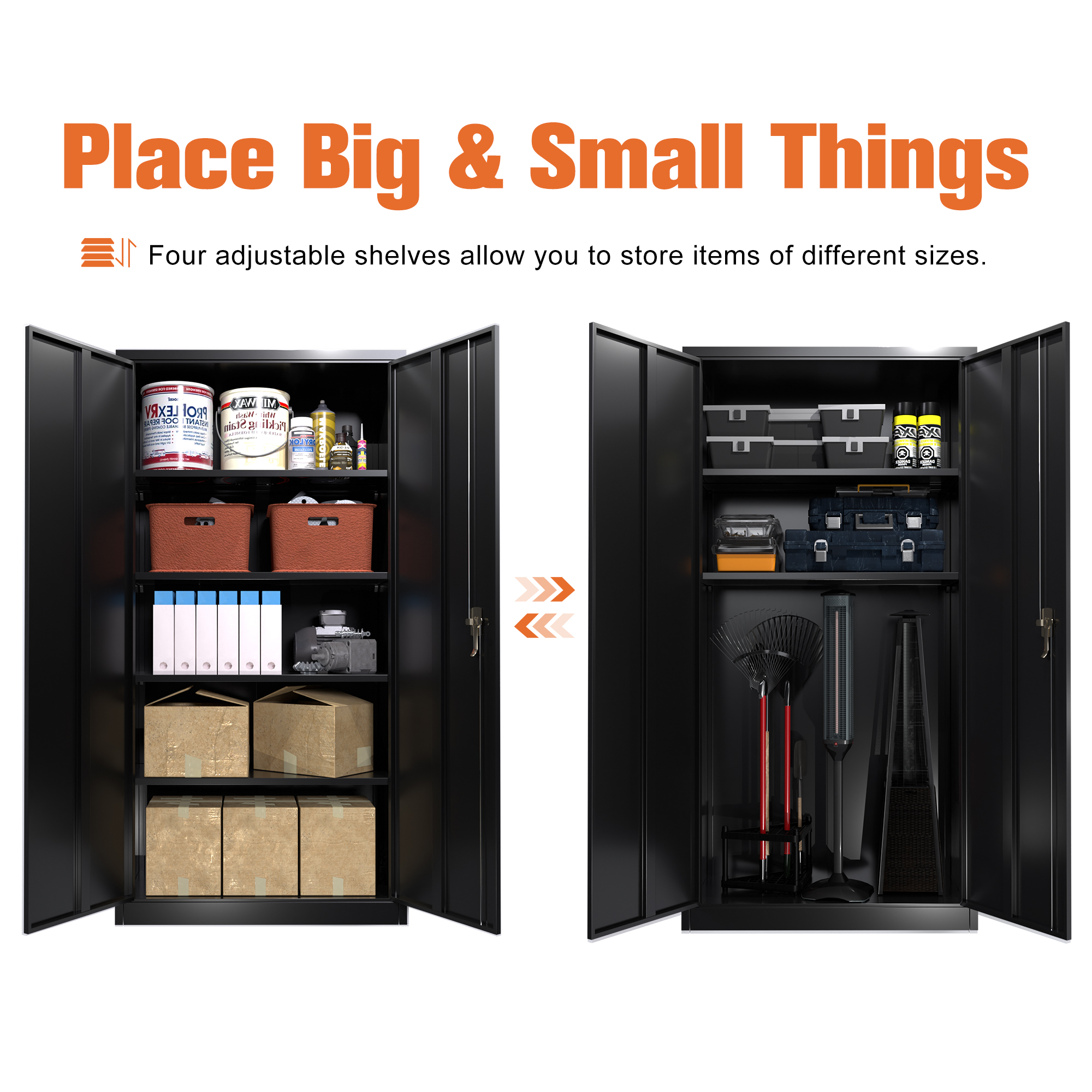 Large Industrial Storage Tool Cabinet