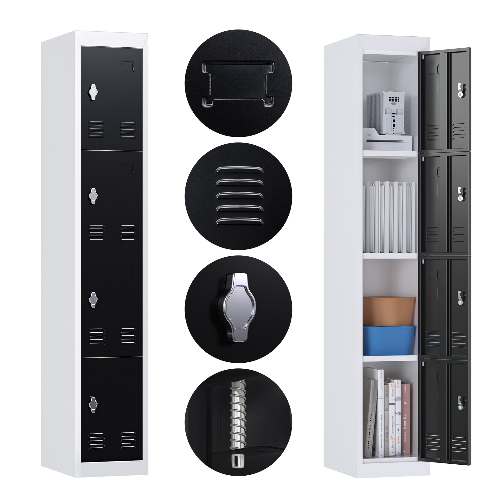 Metal Steel Lockers Knock Down