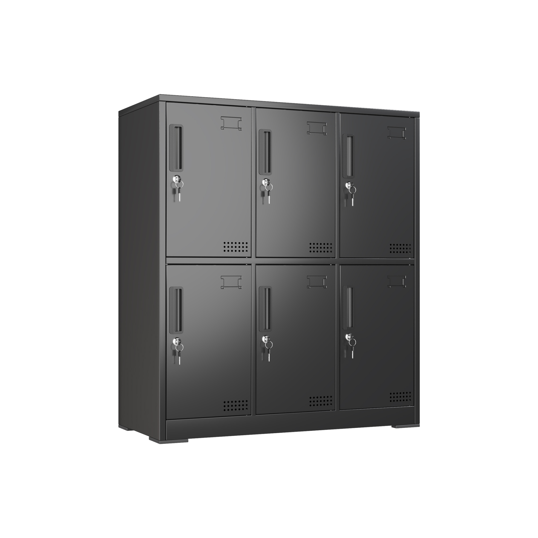 Steel Storage Cabinet Metal Storage Cabinet Storage Locker with Lock Doors for Office School