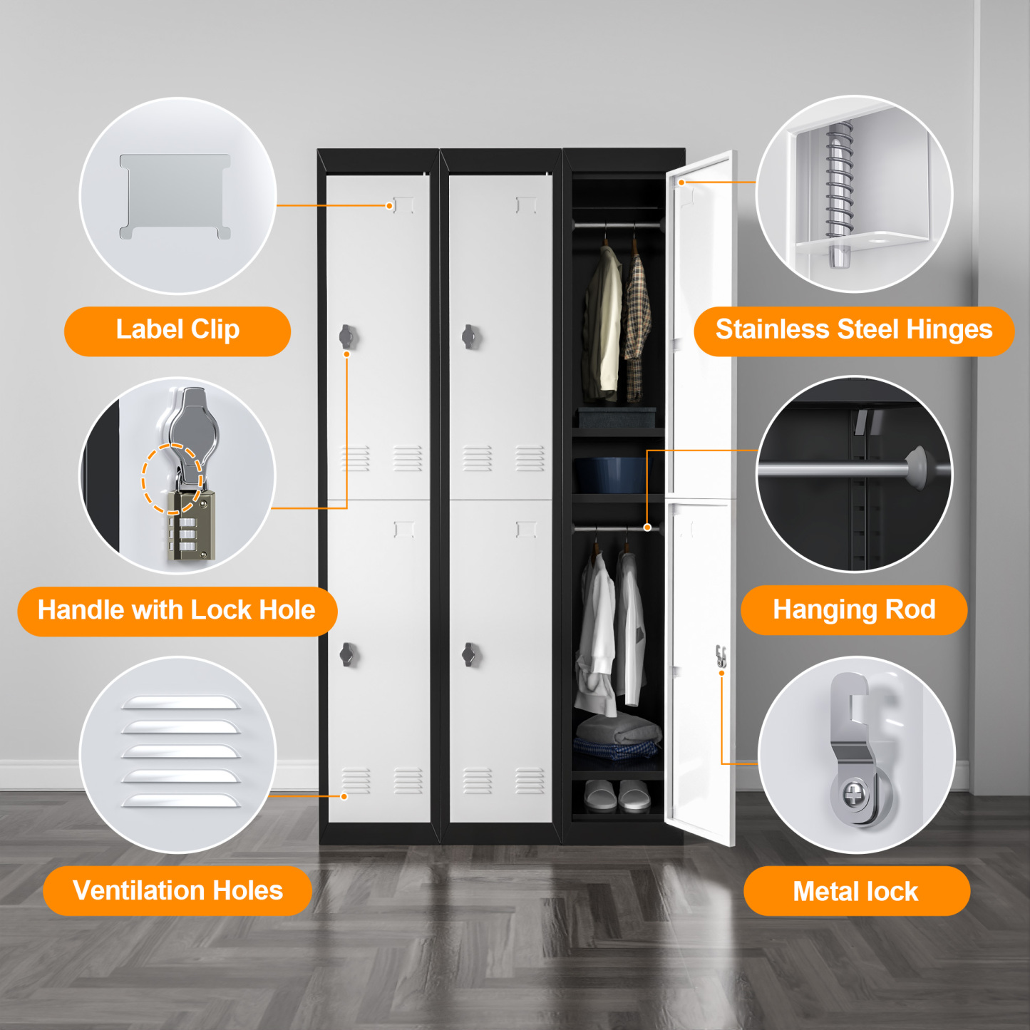 Multifunctional Used Military Metal Lockers