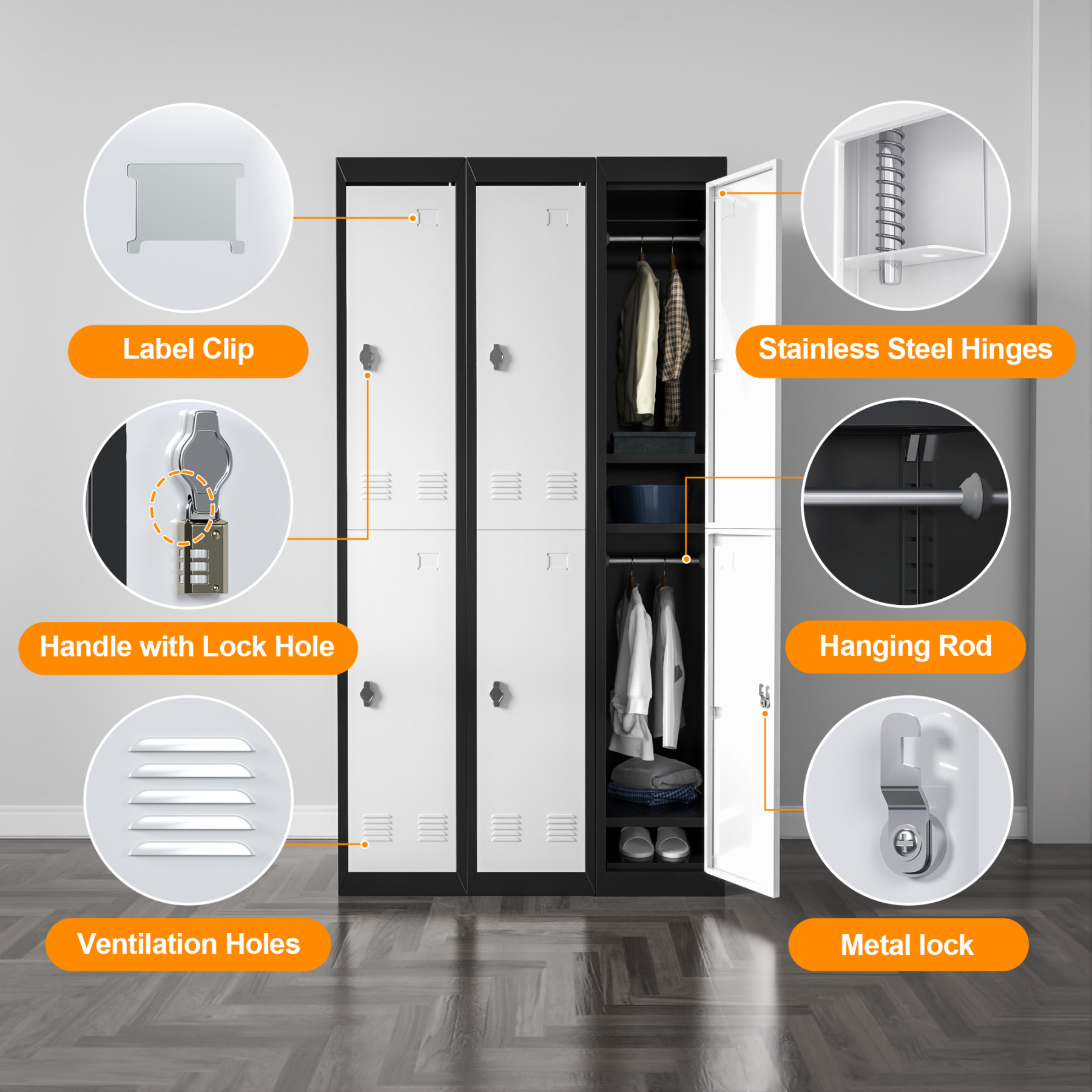 Multifunctional Used Military Metal Lockers