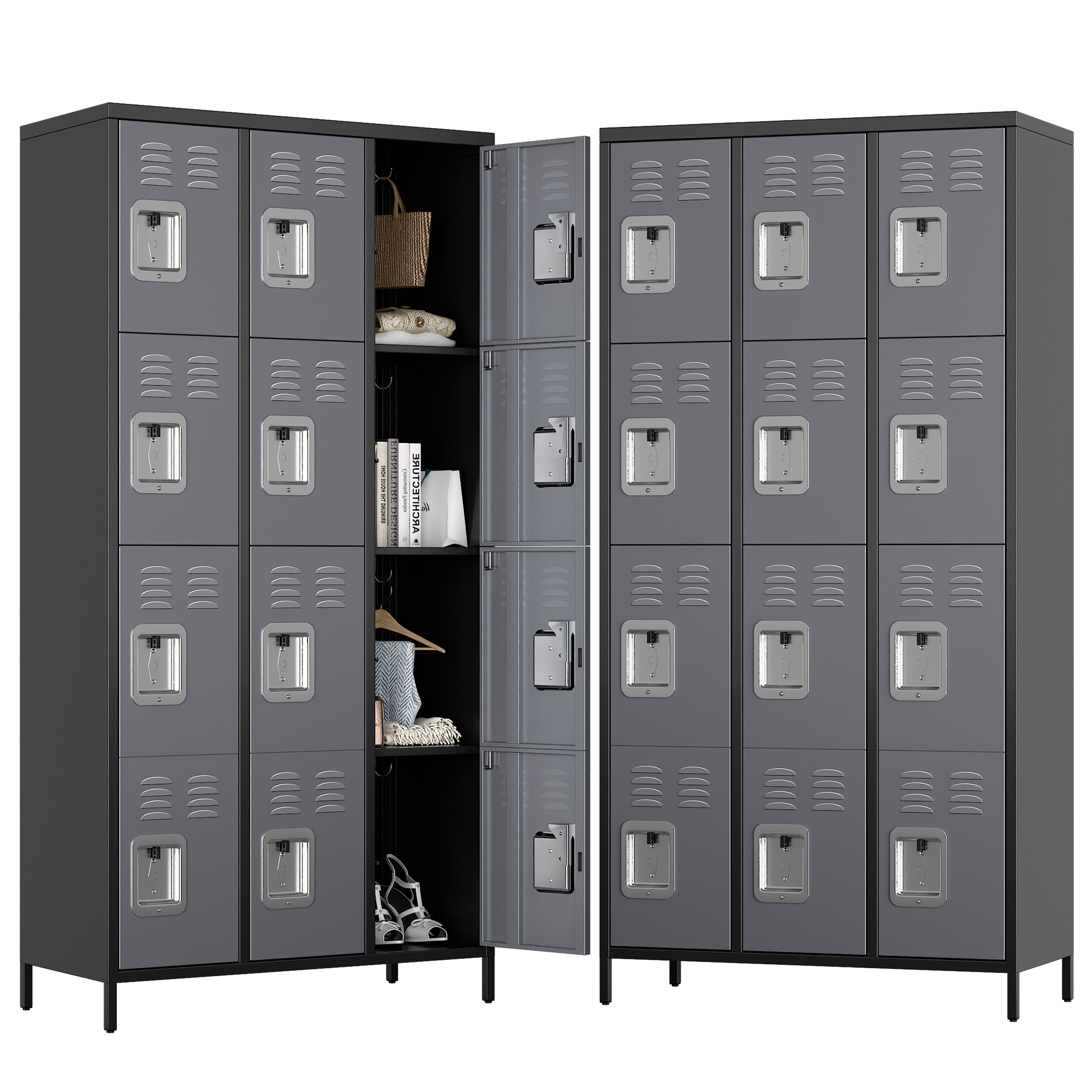 Staff Storage Locker Cabinet Steel Locker Metal Staff Worker Clothes Metal Locker 