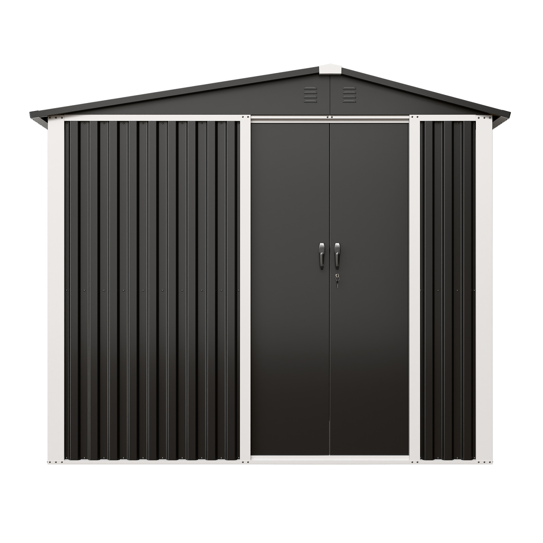 Swing Doors Outdoor Storage Shed Garden Shed House Storage Wood Materials