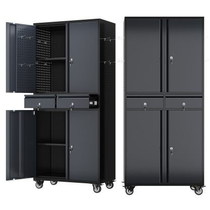 Steel Large Cabinet Storage Tool Cabinets With Drawers 