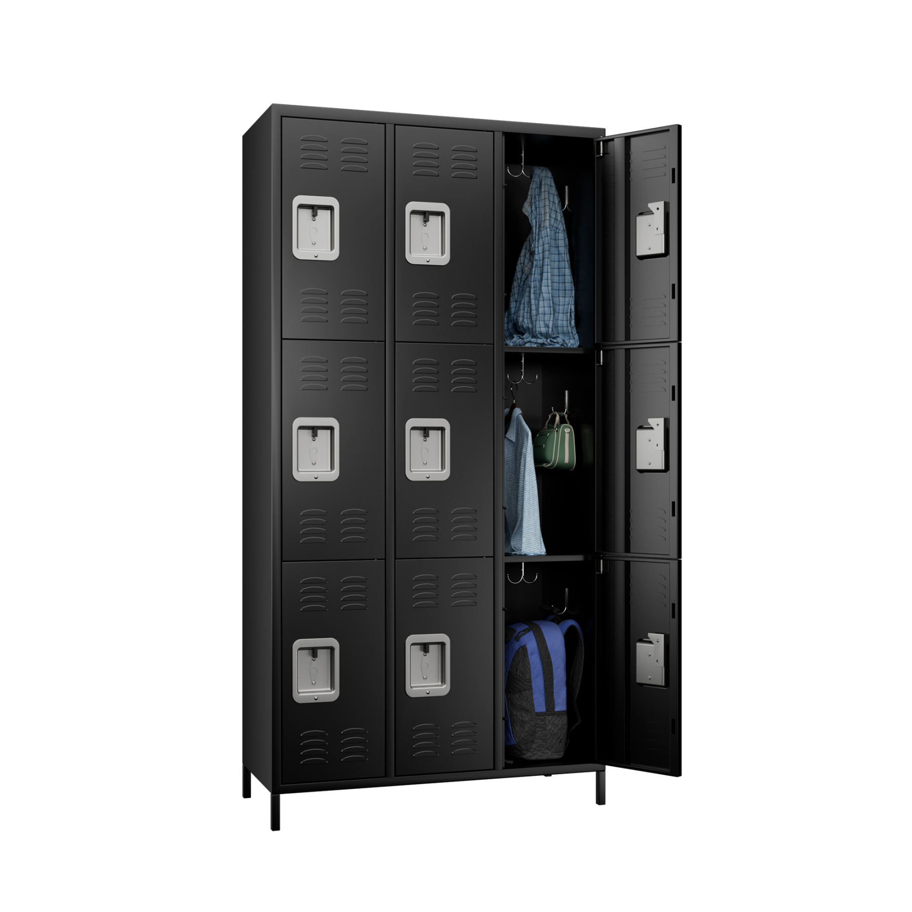 9 Door Metal Storage Locker Cabinet