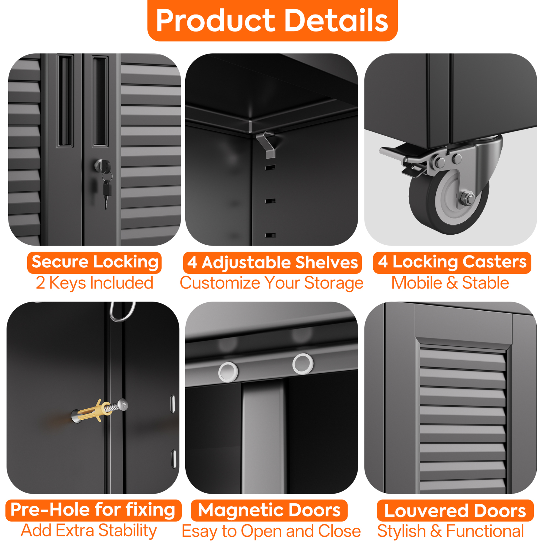 Garage Storage Cabinet Storage Cabinet Metal Tool Cabinet