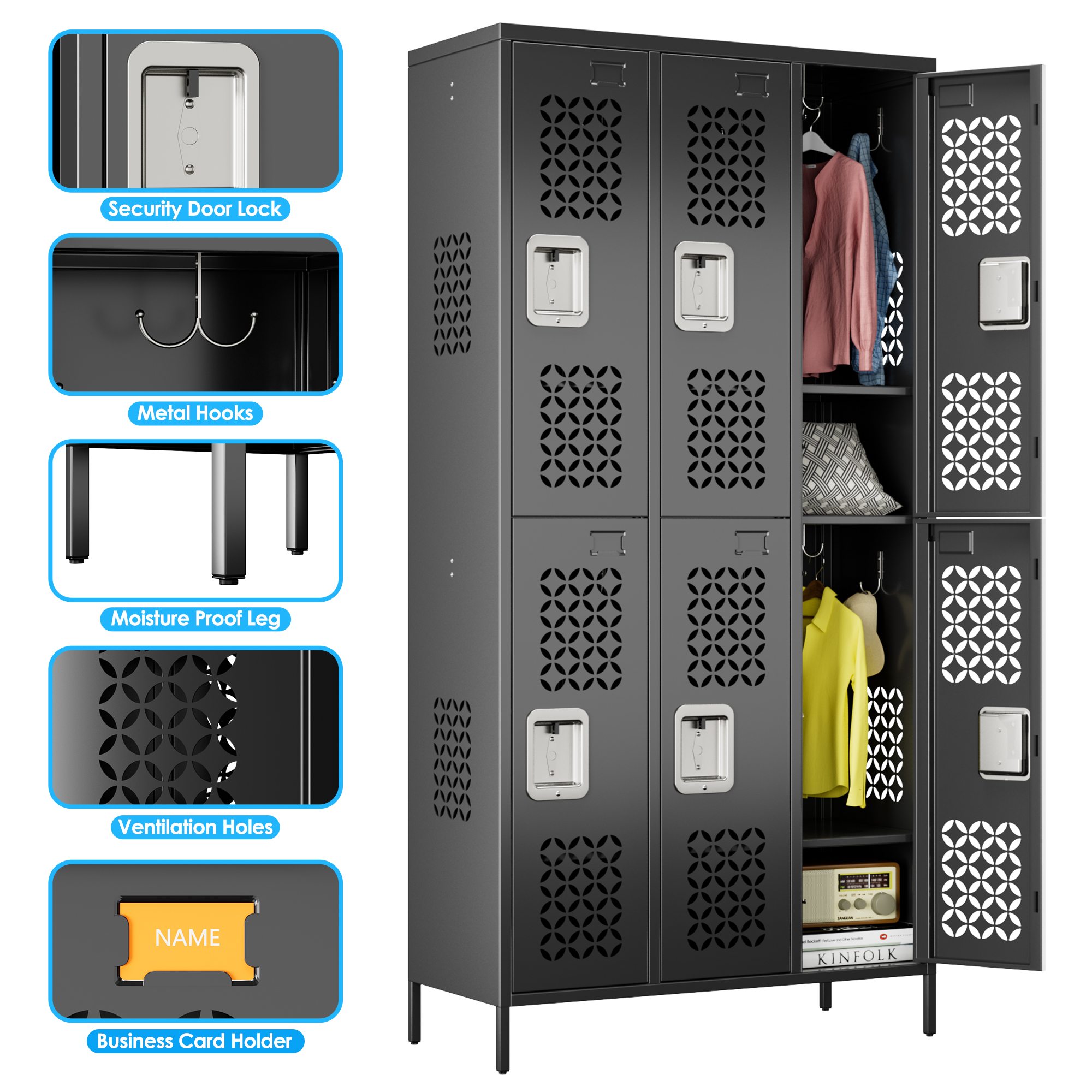 Modern Metal Locker Steel Locker Storage Locker
