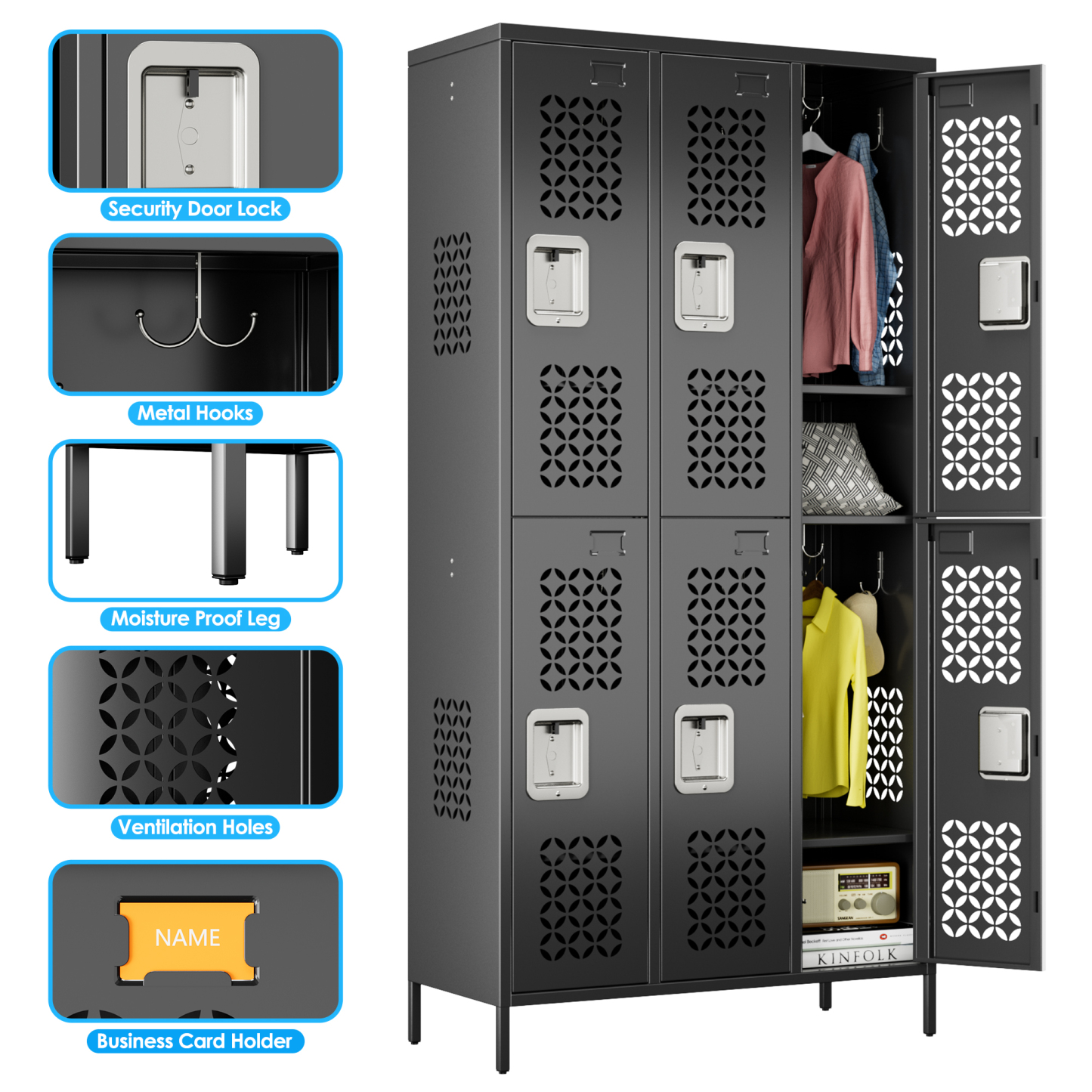 Modern Metal Locker Steel Locker Storage Locker