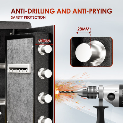 Luxurious Smart High Security Steel Home Business Digital Electronic Safe Box