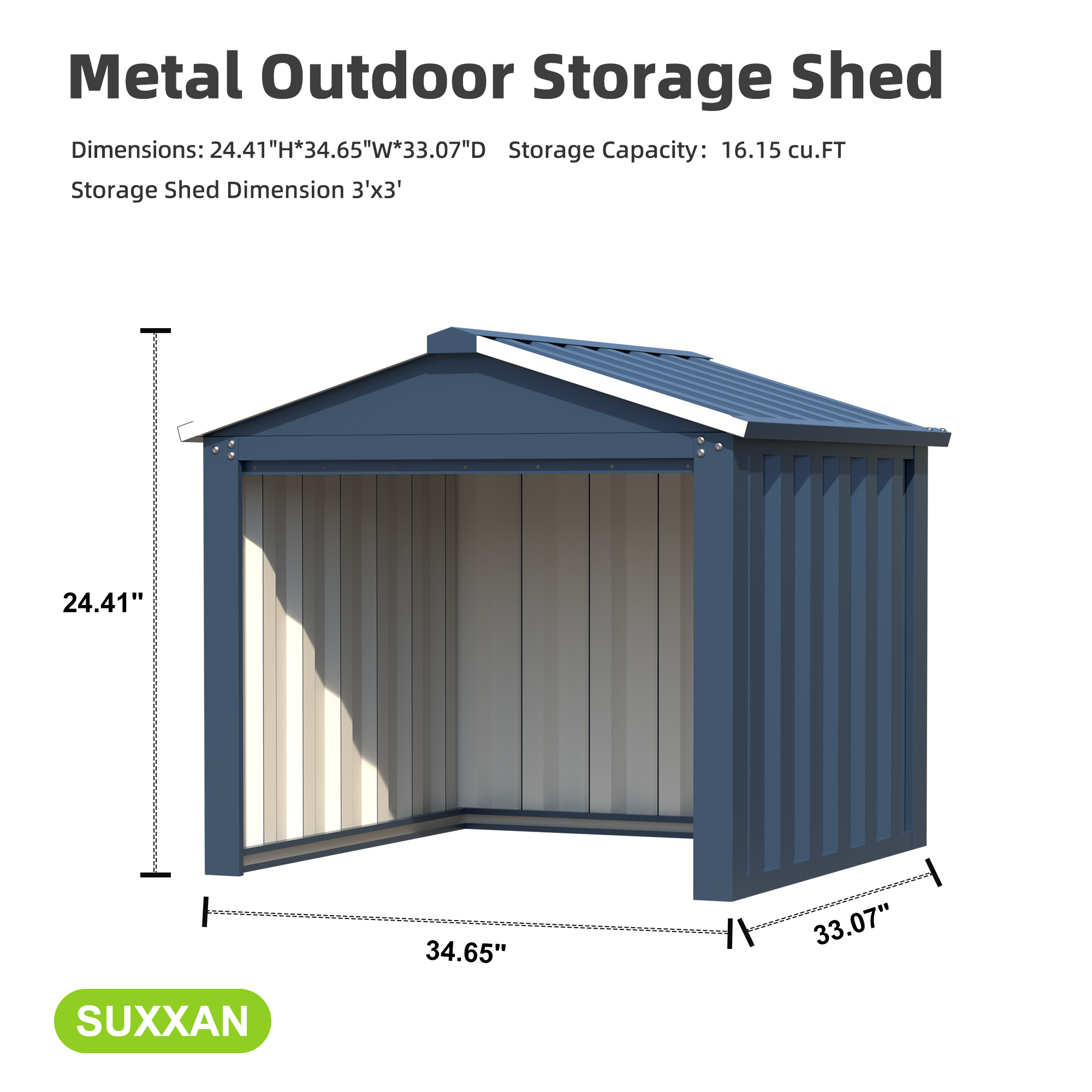 Customizable Shed Storage Outdoor