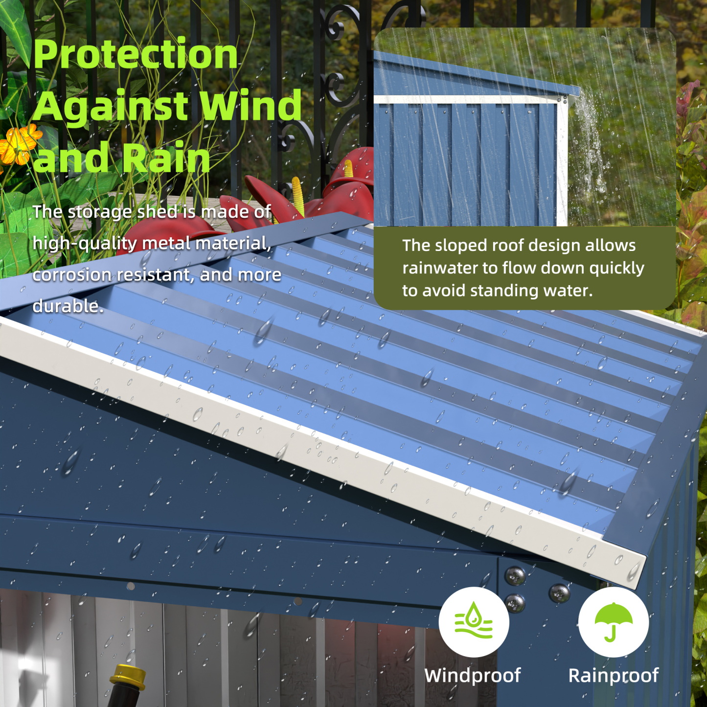 Customizable Shed Storage Outdoor