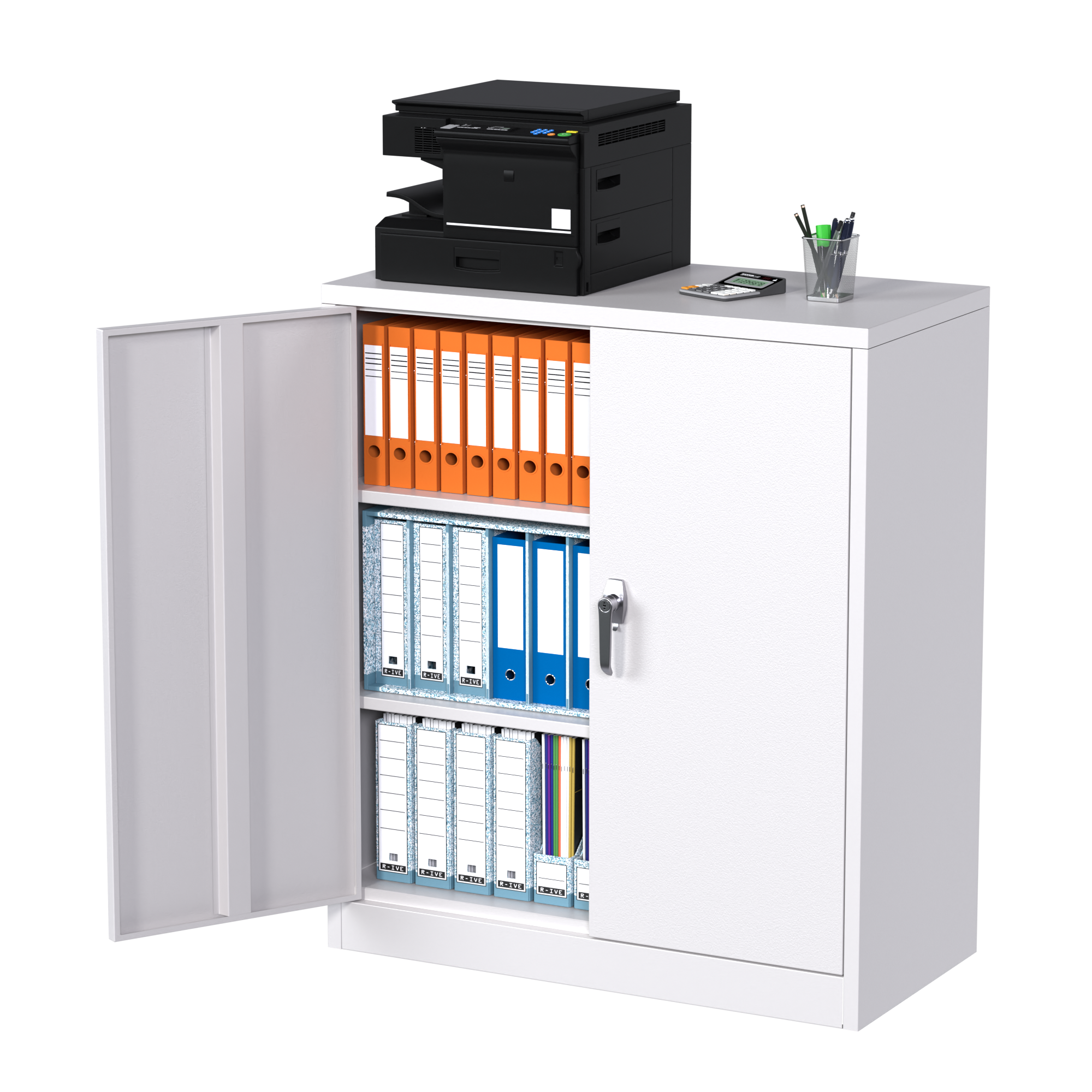 2 Door Industrial Garage Storage Cabinet