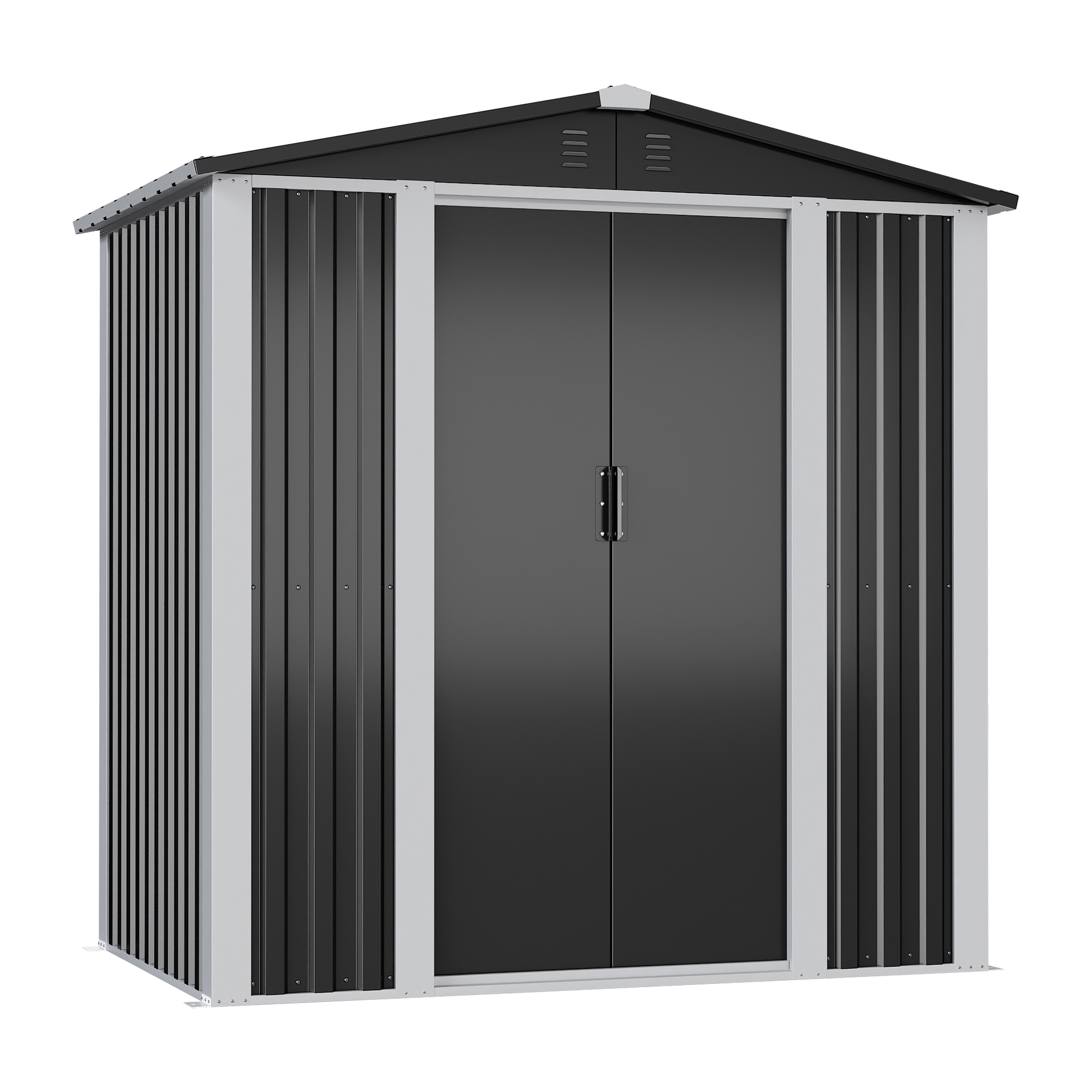 Double-Sliding-Door Shed Storage Outdoor