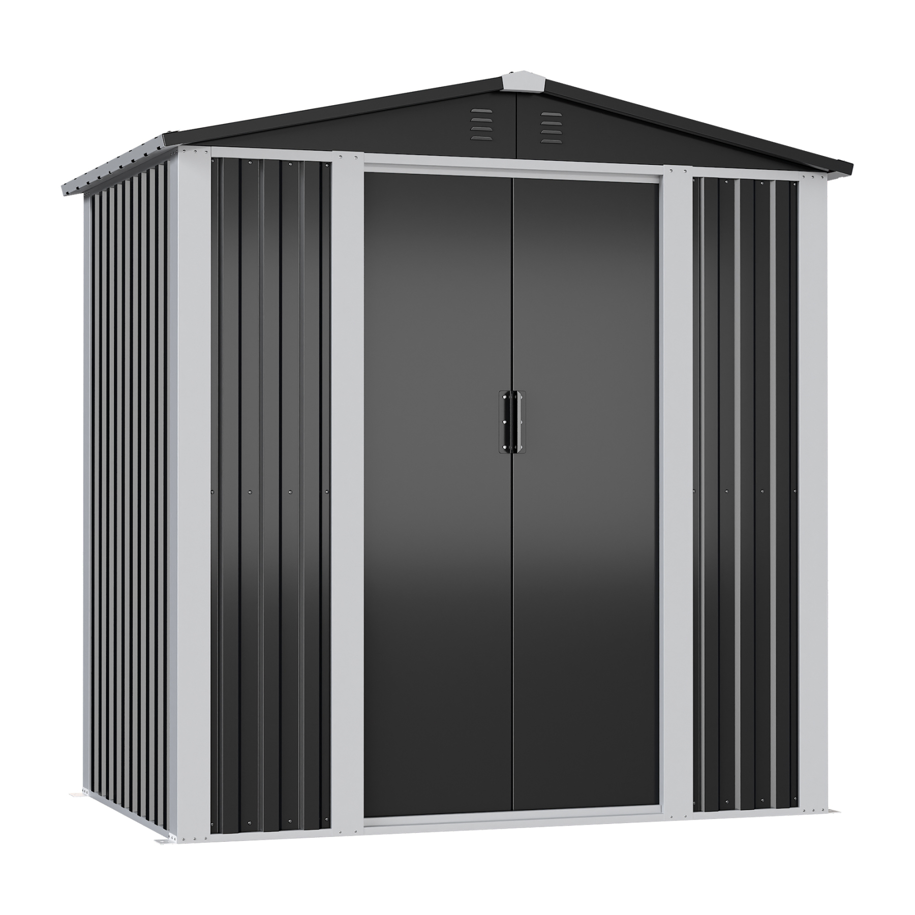 Double-Sliding-Door Shed Storage Outdoor