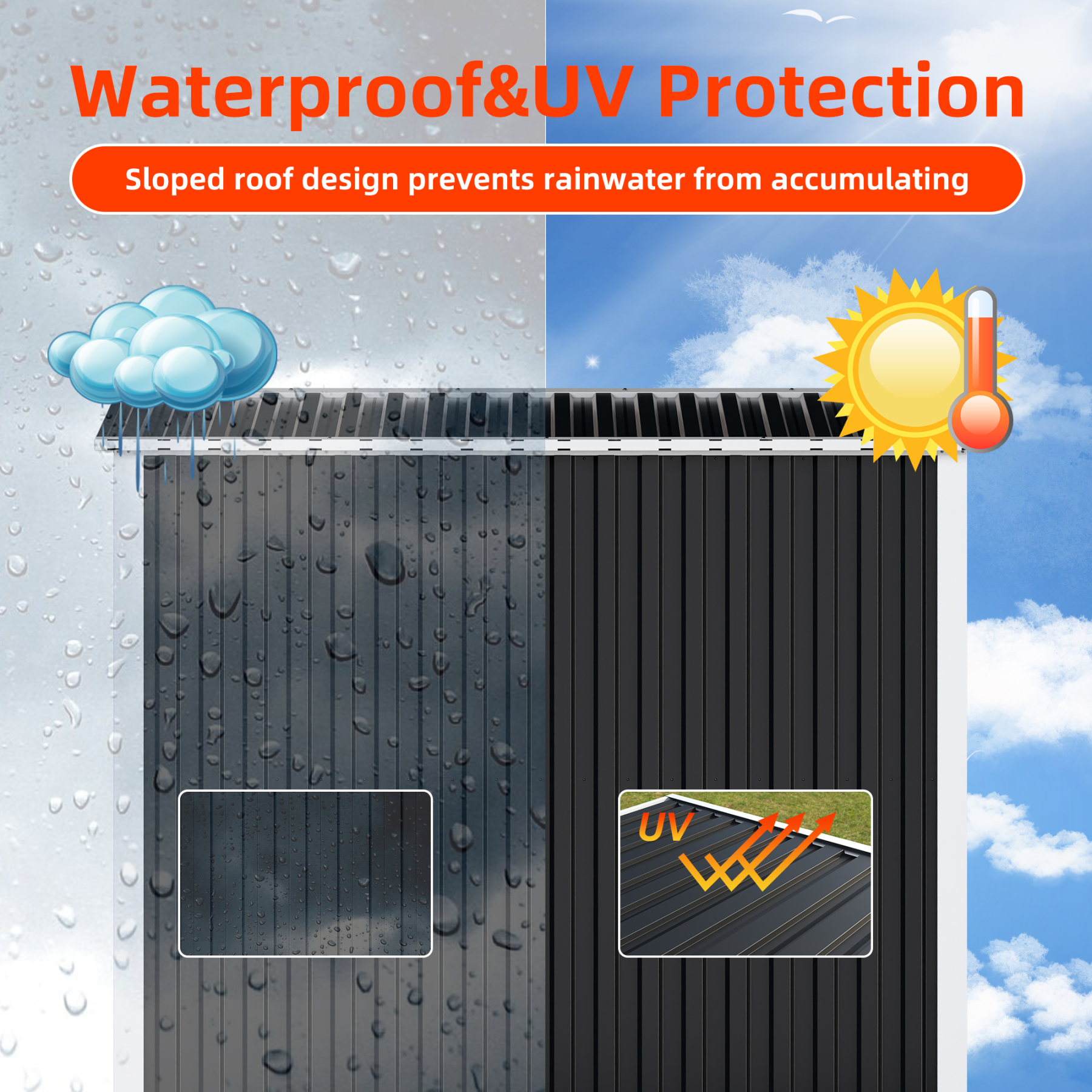 Utility Tool Shed Storage Shed