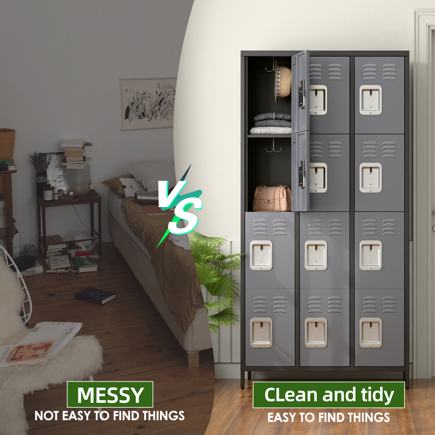 Staff Storage Locker Cabinet Steel Locker Metal Staff Worker Clothes Metal Locker 