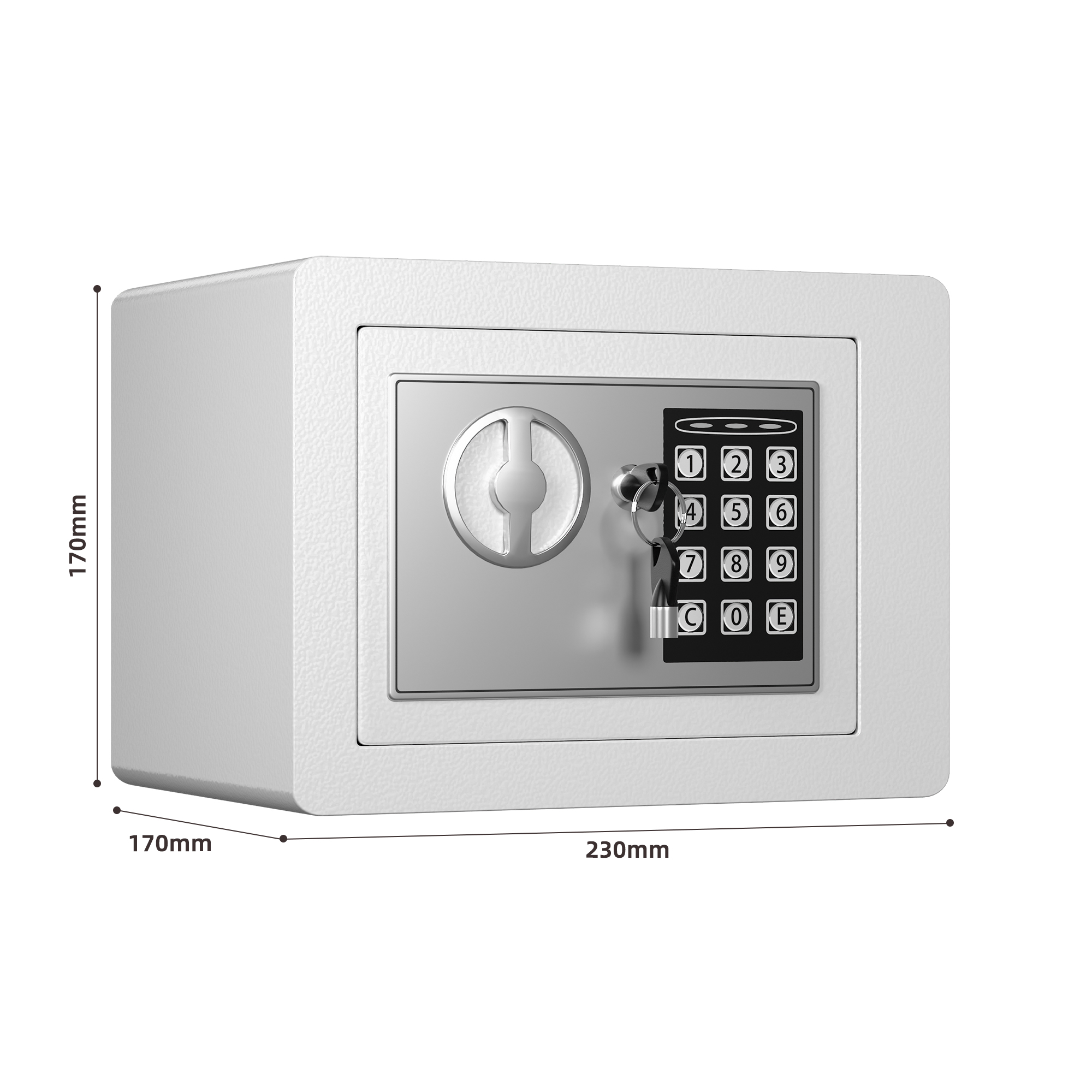 Home Hotel Combination Electronic Safes Key Lock Electronic Safe 