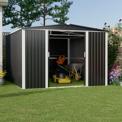 metal garden storage shed tough shed storage buildings