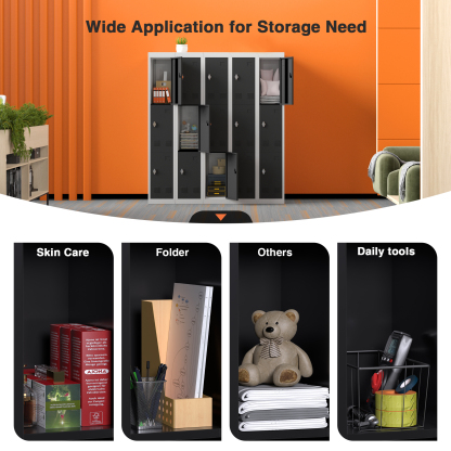 3 Door Steel Storage Cabinet