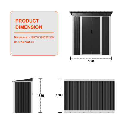 Outdoor Storage Shed Waterproof