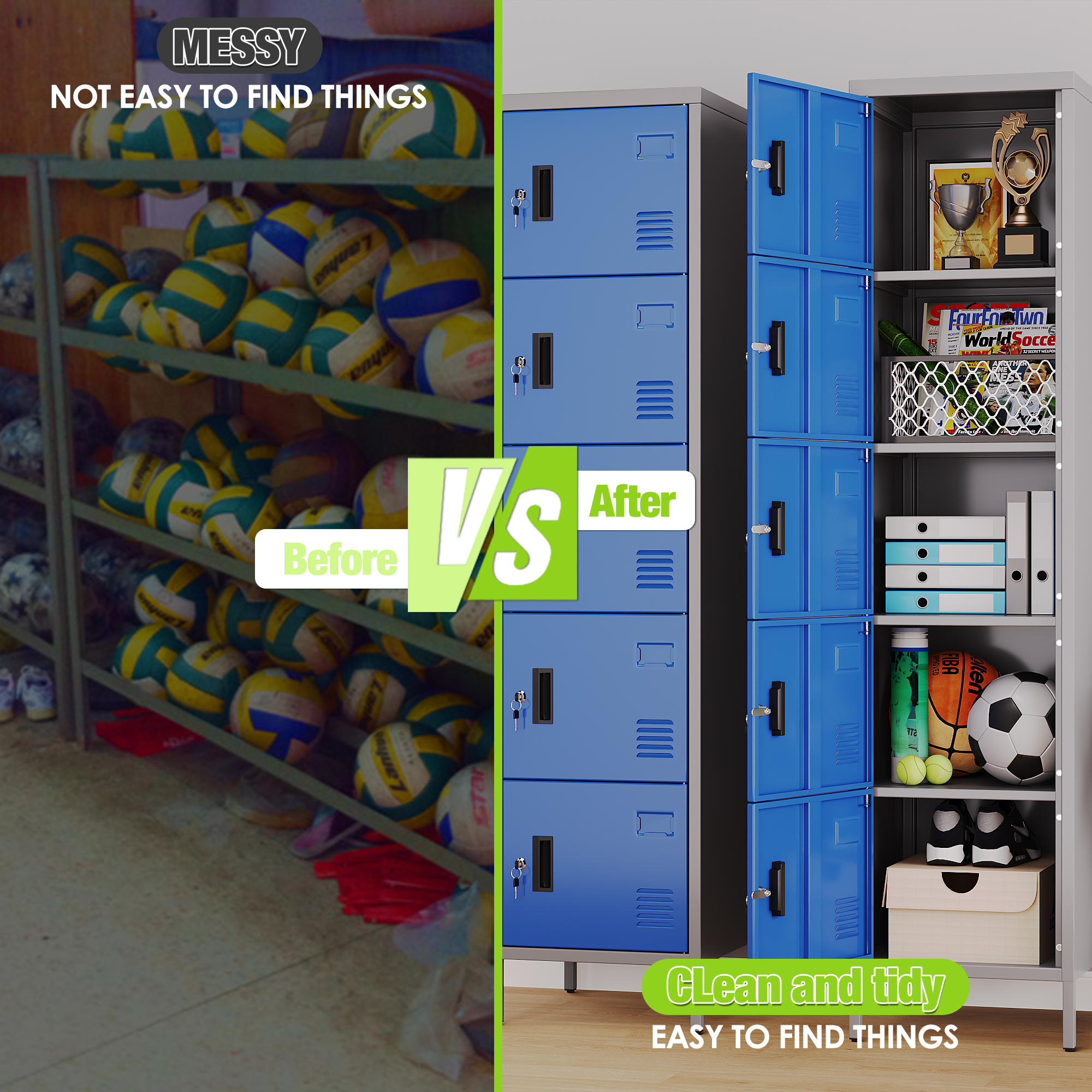 School Metal Lockers Cabinet Storage Steel Lockers Cabinet Storage Lockers School Office