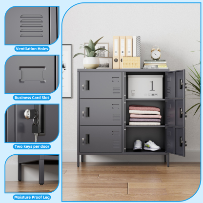 Steel Locker Storage Cabinet Metal Locker Storage Cupboard
