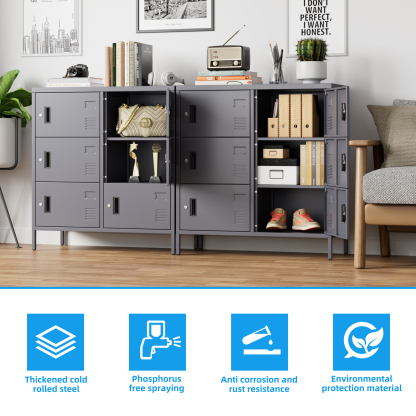Steel Locker Storage Cabinet Metal Locker Storage Cupboard