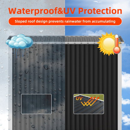 Wholesale Metal Shed Door Outside Garden Storage Shed Storage Outdoor House